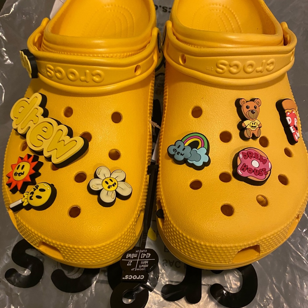 Crocs X Justin Bieber Drew House Classic Clog NEW